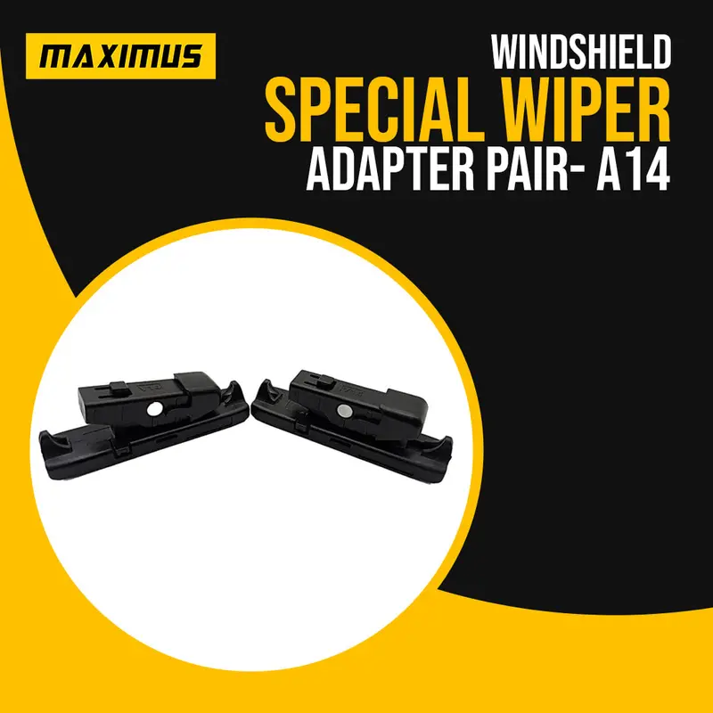 Windshield Wiper Blade Adapter Set – Compatible Mounting Pair (Model A14) 1
