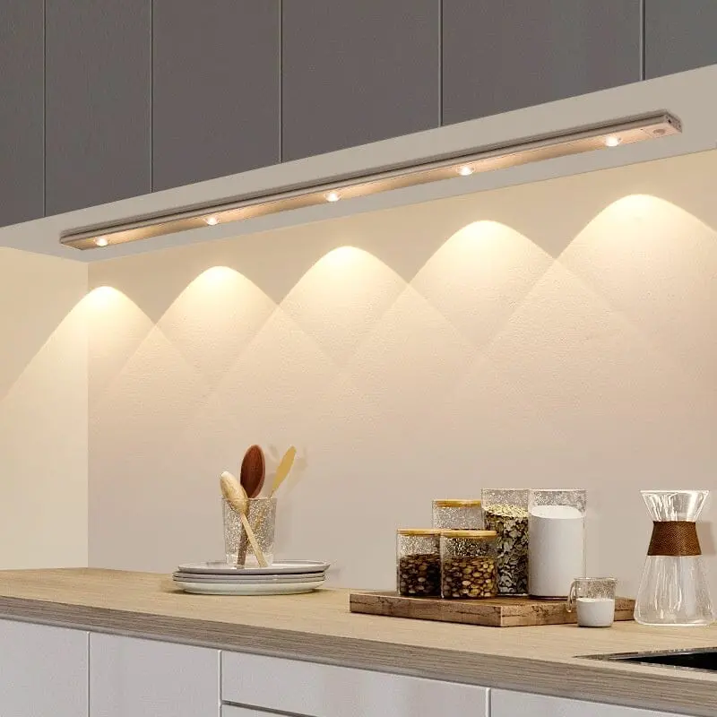 Wireless Motion-Sensor Led Cabinet Light – Battery-Powered, No Wiring Required 1