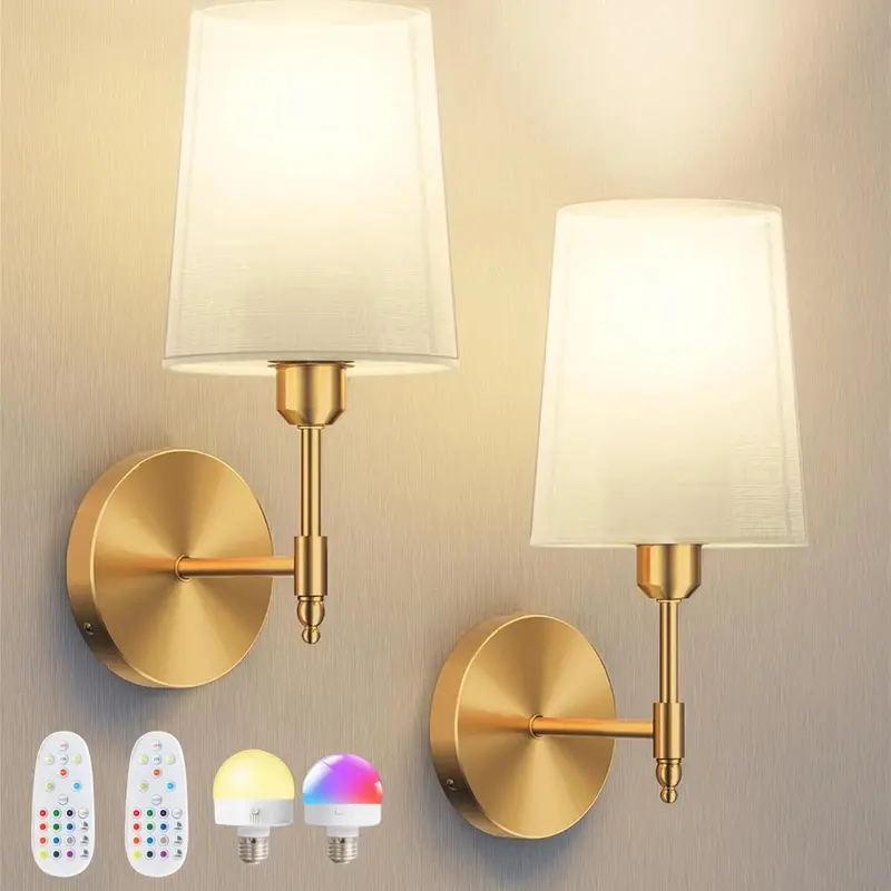 Wireless Slim Classic Wall Sconce – Modern Accent Lighting 1