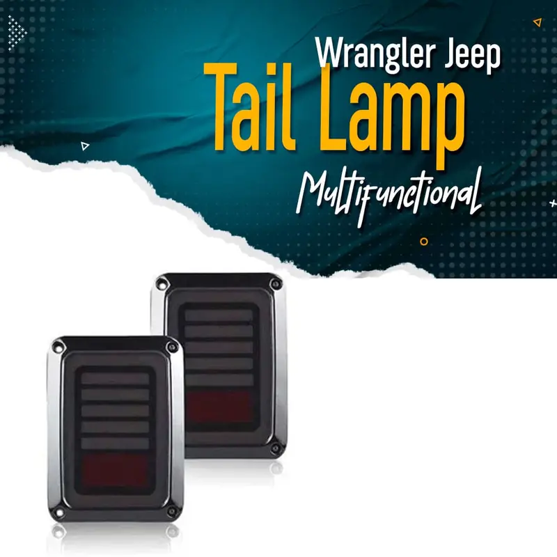 Wrangler-Style Multifunctional Led Tail Lamp For Jeep Vehicles 1