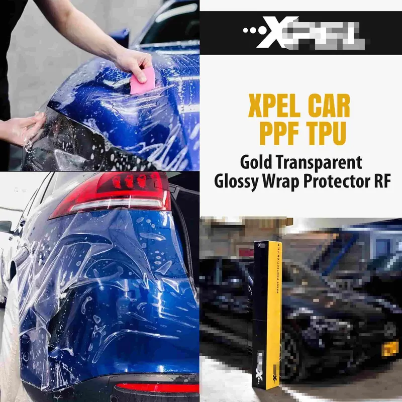 Xpel Tpu Paint Protection Film – Gold-Gloss Transparent Surface Protector (Rf) 1