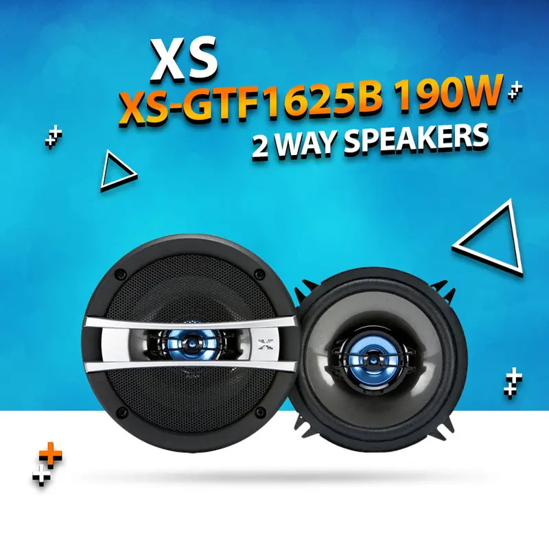 Xs-Gtf1625B 16Cm 2-Way Car Speakers – 190W High-Fidelity Audio System 1