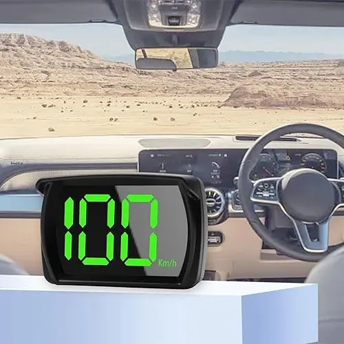 Y03 Digital Gps Speedometer Hud – Head-Up Display For Real-Time Vehicle Speed 1