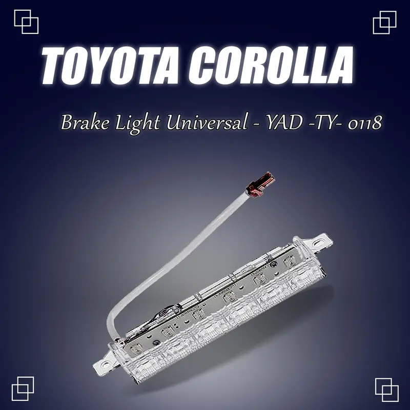Yad Replacement Brake Light Assembly – Compatible With Toyota Corolla (Model Ty-0118) 1