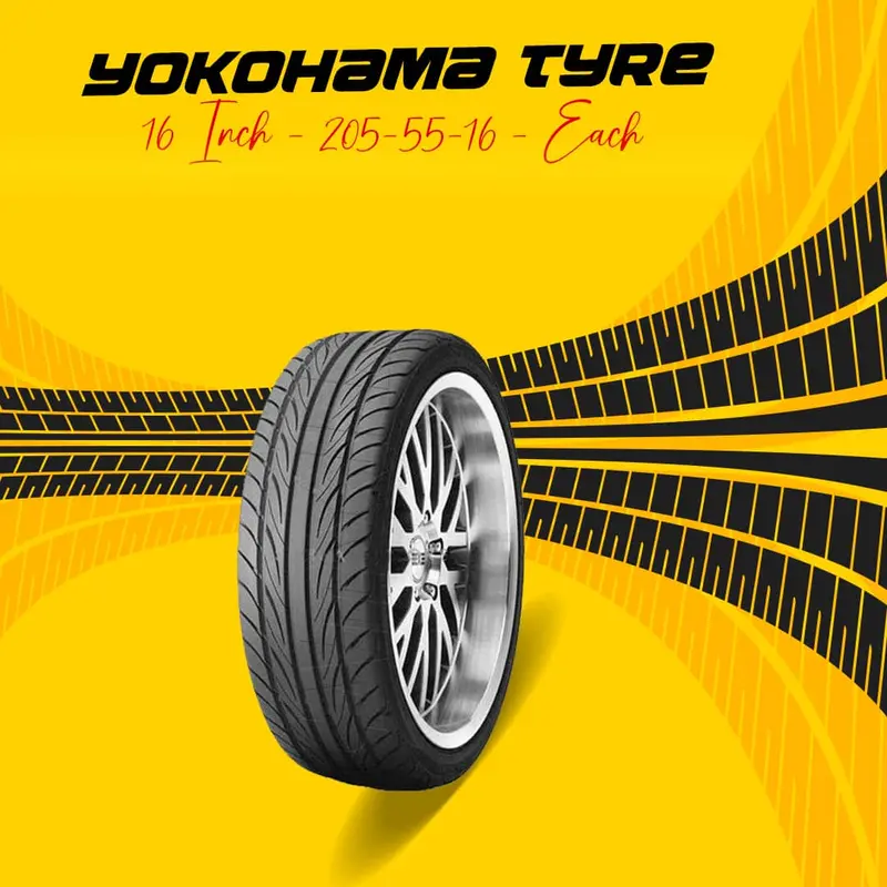 Yokohama 14-Inch Passenger Tyre – Single Unit, All-Season Performance 1