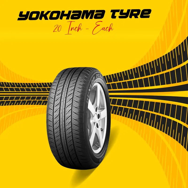 Yokohama 20-Inch All-Terrain Tyre – 285/50R20 Size, Sold Individually 1