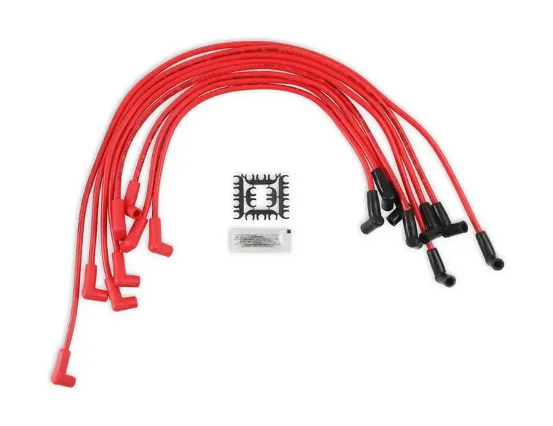Accel Super Stock Spiral Spark Plug Wire Set – Custom-Fit, Model 5048R 1