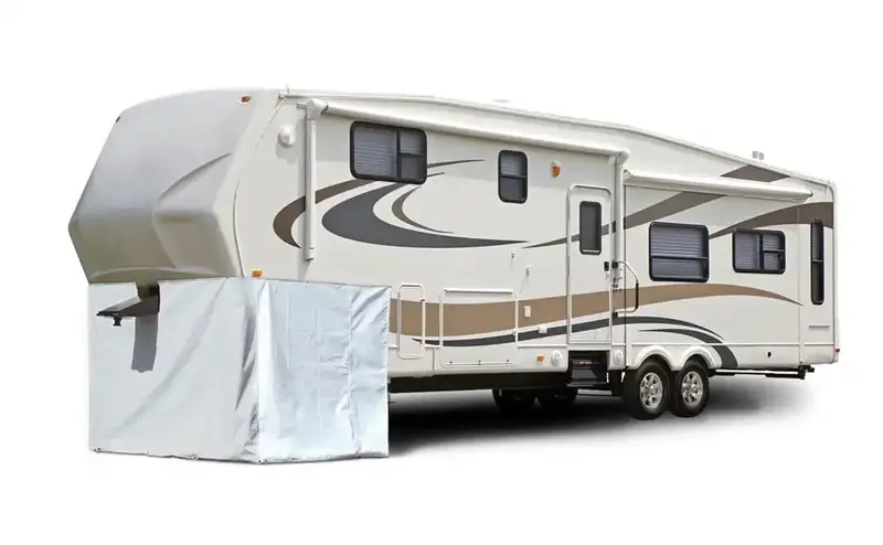 Adco Fifth Wheel Rv Skirt – Polar White Laminated, 266" X 64" (Model 3502) 1