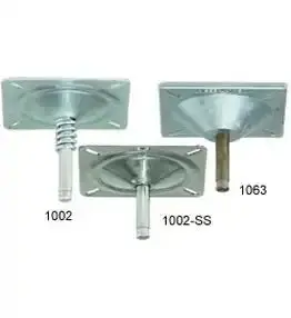 Attwood Stainless Steel Universal Seat Mount – All-Stainless Construction 1
