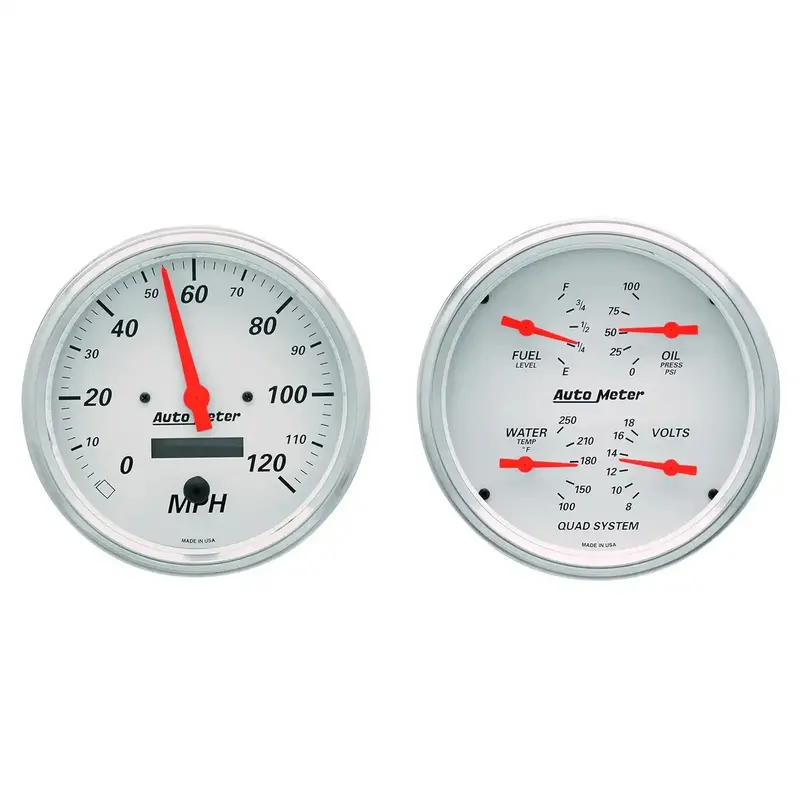 Autometer 1303 Analog Gauge With Perimeter Incandescent Dial Lighting 1