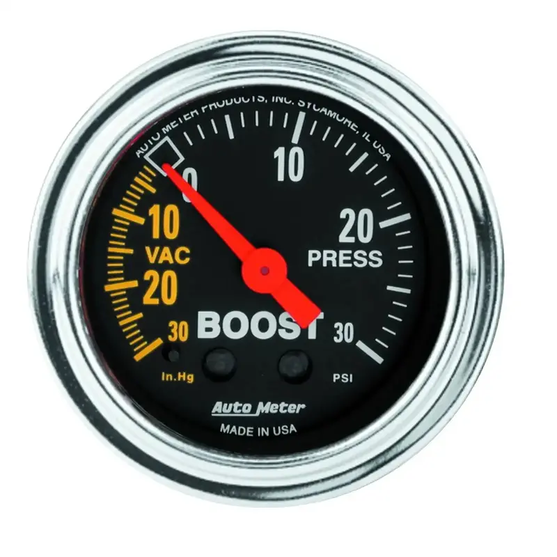 Autometer Traditional Analog Gauge With Perimeter Incandescent Dial Illumination 1
