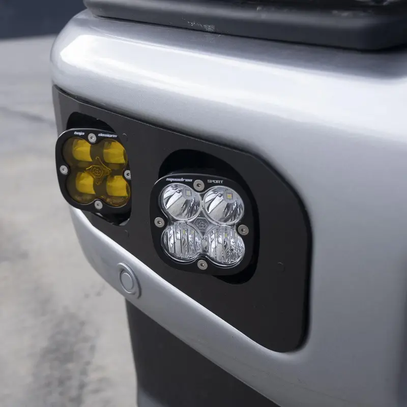 Baja Designs 448226 Squadron Sae/Squadron Sport Fog Light Kit – Dual-Pocket Mounting System 1