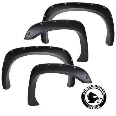 Black Horse Off Road Textured Fender Flares – Durable, Aggressive Styling 1