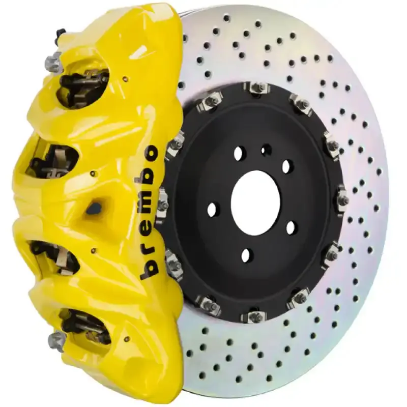 Brembo Gt Big Brake Kit For 2005–2013 Range Rover Sport – Drilled Two-Piece Rotors (412X38Mm) 1