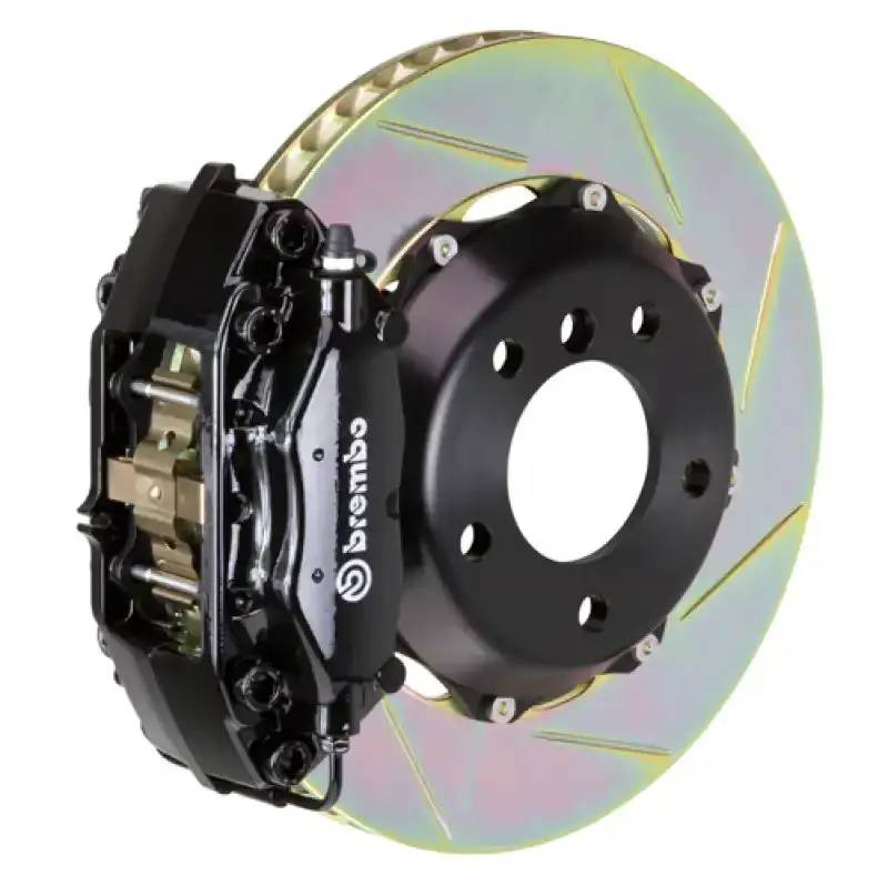Brembo Gt Big Brake Kit – Front 4-Piston Calipers With Slotted 320X28Mm Rotors For 2002–2006 Mini Cooper 1