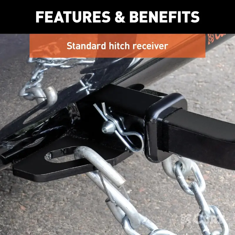 Curt Class 1 Trailer Hitch With 1-1/4" Ball Mount – Compatible With Honda Accord & Tsx 1