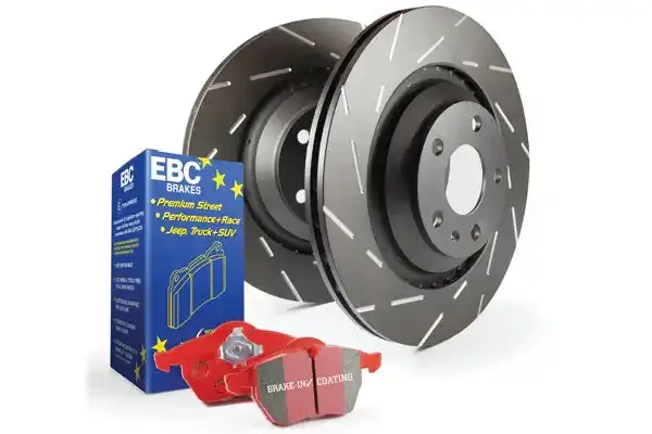 Ebc S4Kf1246 Slotted Brake Rotors – Noise-Reducing Narrow-Slot Design 1