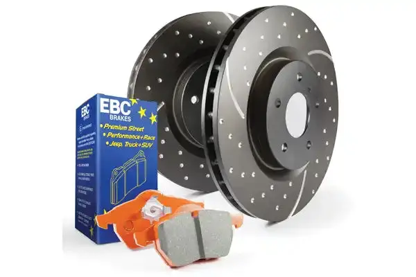 Ebc S8Kr1112 Gd Sport Brake Rotors With Wide Cooling Slots To Minimize Fade 1