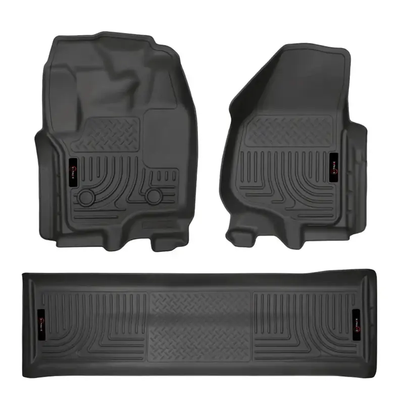 Enthuze Actent10781-2 Floor Mat Set – F-250/F-350 Crew Cab W/ Raised Foot Pedal (2012–2016) 1