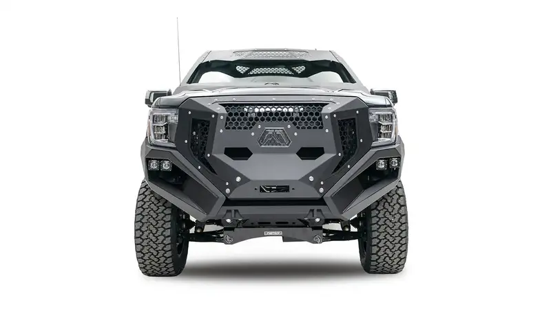 Fab Fours Gr3900-1 Grumper Front Bumper And Integrated Grille 1