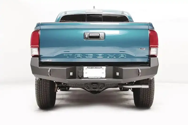 Fab Fours Tt16-W3650-1 Two-Stage Black Powder-Coated Rear Bumper (Non-Sensor) 1