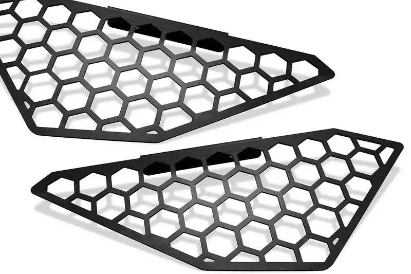 Fab Fours Vengeance Side Light Mesh Insert Cover – Steel Construction For Wrangler V4451/V4452 Grilles 1