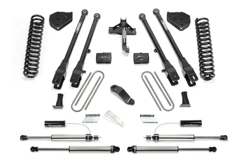 Fabtech K2292Dl 4-Link Suspension System – Includes Coilovers And 2.25-Inch Dual-Reservoir Shocks For 2017–2021 Ford F-250/F-350 4Wd 1