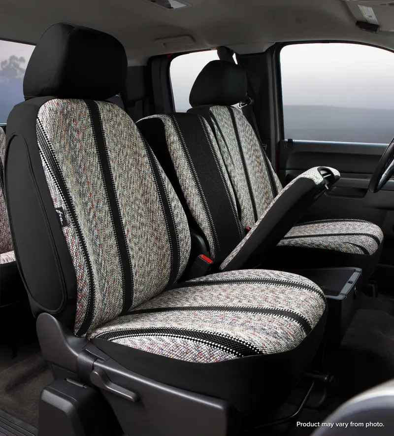 Fia Tr47-28 Black Wine Custom Front Seat Covers – Wrangler Saddleblanket Style, Tailored Fit 1