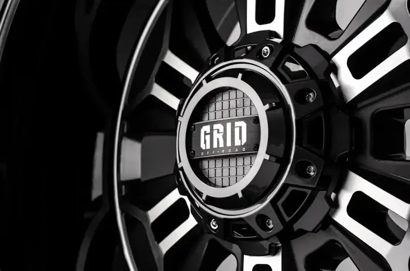 Grid Gd1120100550S210 21-Inch Alloy Wheel – 11X20X10.0, 5X150 Bolt Pattern, -25 Offset, 110.3Mm Hub Bore 1