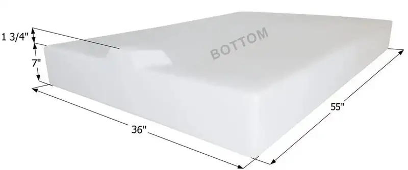 Icon 14370 Wt3681 55X36X7-Inch Fuel Tank – 57-Gallon Capacity (No Sump) 1