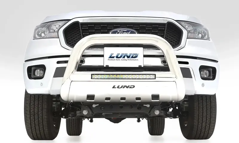 Lund Stainless Steel Bull Bar With Integrated Led Lights And Wiring Harness – Limited Stock 1
