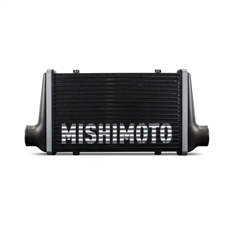 Mishimoto Universal Carbon Fiber Intercooler – Matte End Tanks, 525Mm Core, V-Band Dg Design 1