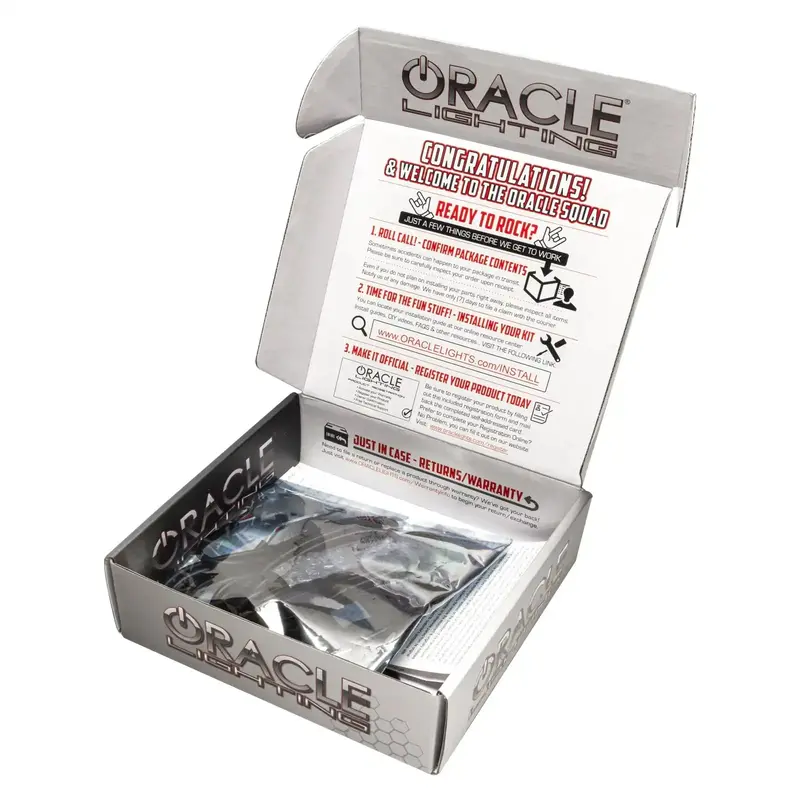 Oracle Lighting 3948-002 Halo Ring Emitter Kit – Rgbw Led Headlight Accent Rings 1
