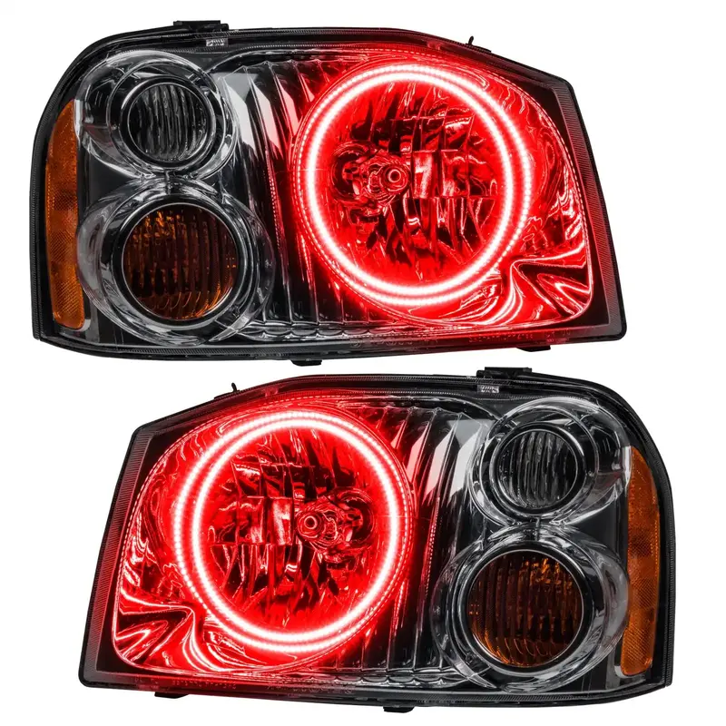 Oracle Lighting 7178-003 Smd Pre-Assembled Headlights – Dual Halo With Red Accent 1