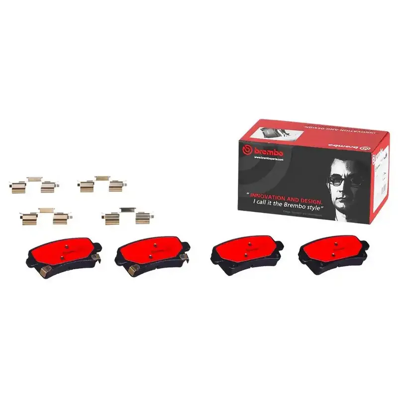 Premium Disc Brake Pad Set – Ceramic Or Semi-Metallic Options For Reliable Stopping Power 1