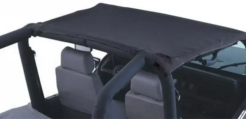 Rampage 92817 California-Style Soft Top – Compact, Easy-Install Jeep Top 1