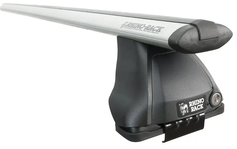 Rhino-Rack Vortex 2500 Silver Roof Rack – 2-Bar Crossbar System For Vehicle Roof Carrying 1