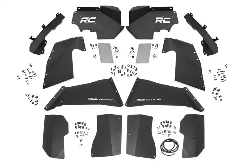 Rough Country 10511V Vertex Shock Inner Fender Kit – Front And Rear Set 1