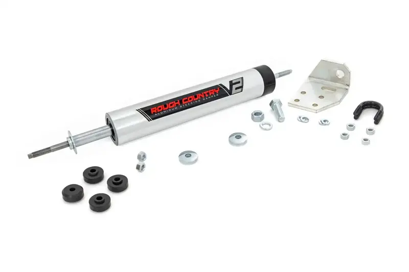 Rough Country V2 Steering Stabilizer Kit – Includes Hardware (Model 8738670) 1