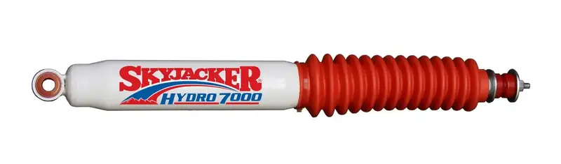 Skyjacker Hydro Shock Absorber With Red Protective Boot 1