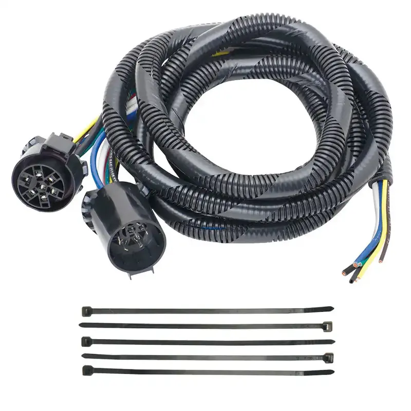 T-One Vehicle Wiring Harness – 7-Way Trailer Connector Assembly 1