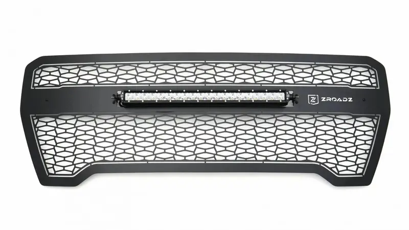Zroadz Black Steel Grille Insert For 2019–2021 Gmc Sierra 1500 – Model Z312281 1